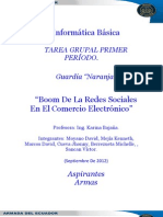 Informe-Boom de La Redes Sociales en El Comericio Electrönico