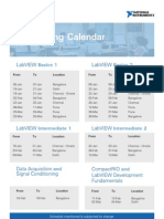 Training Calendar q1 09