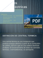 Centrales Termoeléctricas