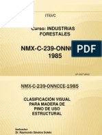 Nmx-C-239-Onncce-1985normas para La Industrias Madereras