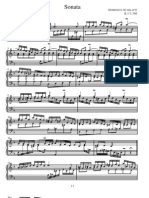 [Free Scores.com] Scarlatti Domenico Sonata k 001 24903