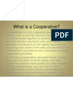 2.What is a Cooperative