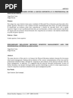 A Gestao Esportiva e o Profissional de e.f. (1)