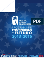 Programa de Gobierno PNP 2012