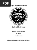 Download Tugas Sejarah Seni Rupa - Mesir Kuno by Martinus Darma Setiawan SN110064500 doc pdf