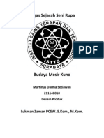 Download Tugas Sejarah Seni Rupa - Mesir Kuno by Martinus Darma Setiawan SN110064500 doc pdf