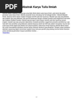 Download Cara Membuat Abstrak Karya Tulis Ilmiah by Lailiya Toyibatul SN110066753 doc pdf