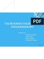 Color Based Color Image Steganography111