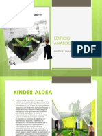 Kinder Aldea arquitectónico proyecto pabellones 6