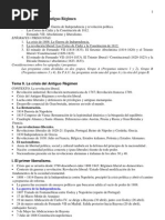 Esquema Tema 09 La Crisis Del Antiguo Regimen