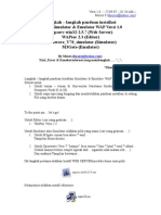 Langkah - Langkah Panduan Installasi Editor, Simulator & Emulator WAP Versi 1.0