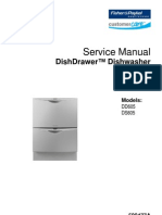 Fisher & Paykel Dishwasher Service Manual 01 (DD605 - Service - 599447A)