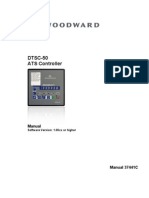 Controle Woodward DTSC-50