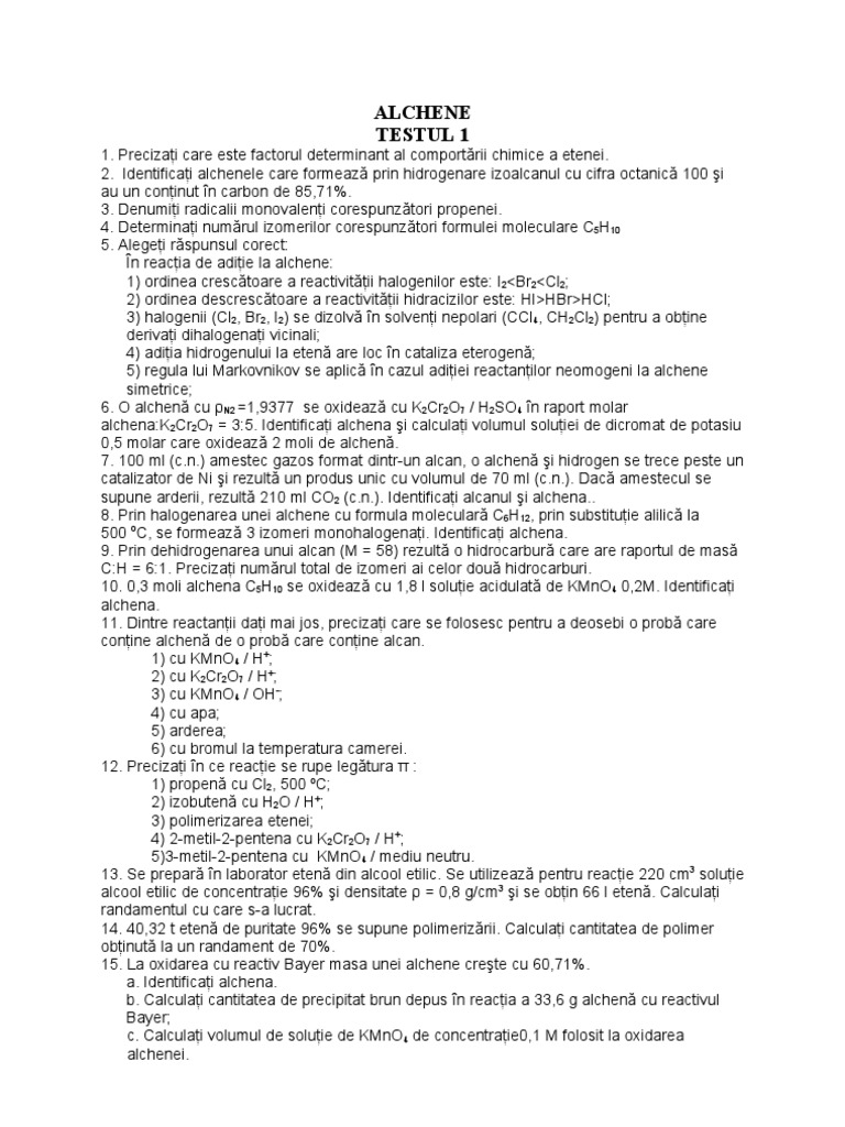 ALCHENE | PDF