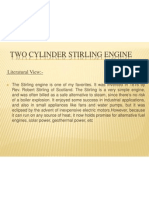 Two Cylinder Stirling Engine