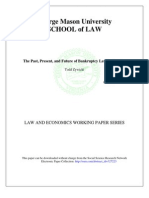 The Past, Present, and Future of Bankruptcy Law in America