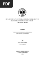 Download Skripsi Pengaruh Pengawasan Terhadap Disiplin Kerja Pegawai Kantor Badan Kepegawaian Daerah Brebes by Galuh Rahayu SN110129337 doc pdf