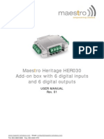 Maestro Heritage HER030 - User Manual - Rev0.1