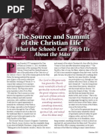 The Source and Summit of the Christian Life