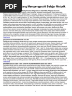 Download Faktor Faktor Yang Mempengaruhi Belajar Motorik by DN Aidit SN110141129 doc pdf