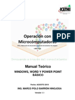 Manual Windows, Word y Power Point 7