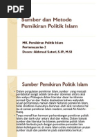 Download 2 Sumber Dan Metode Pemikiran Politik Islam by Akhmad Satori SN110150842 doc pdf