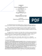 Truth in Lending Act (Regulation Z) 2012 - National Consumer Advocates - Reverse Mortgages.