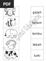 Latihan Peribahasa (Soalan Bergambar) - 2