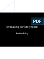 Evaluating Our Storyboard