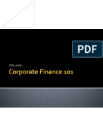 Corporate Finance 101