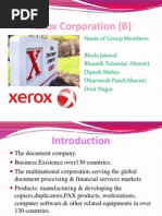 Download Final PPT of Xerox-Corporation by Jay Jaiswal SN110169986 doc pdf