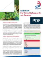 Fact-Sheet: Die Wertschöpfungskette Von Bananen