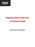 Rajasthan State Action Plan ClimateChange 15-12-2011