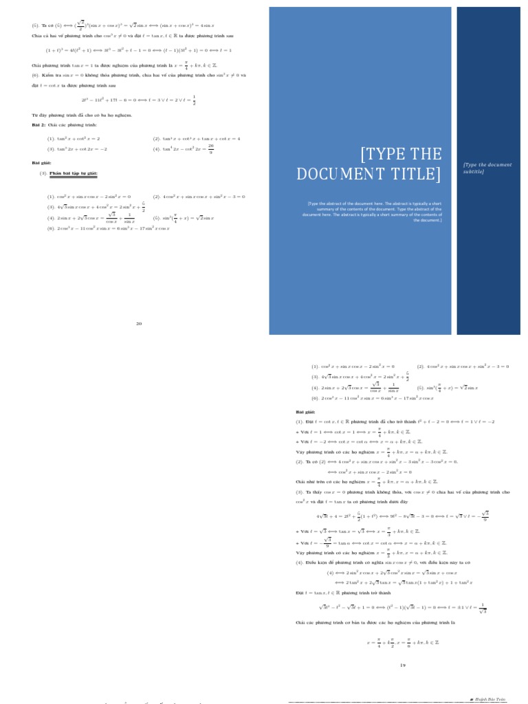 Type The Document Subtitle | PDF