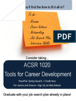 Tools in Career Development 