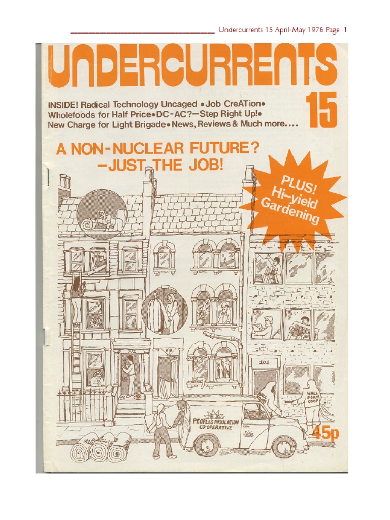 Undercurrents 15 April-May 1976 | PDF | Mail | Nuclear Power