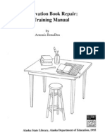 Conservation Book Repair-A Training Manual