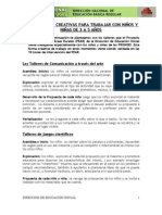 Otras Formas Creativas para Trabajar Con Niños y Niñas de 3 A 5 Años