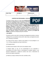 Blog Da Porra Contrato de Propaganda