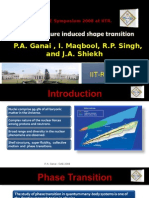 P.A. Ganai, I. Maqbool, R.P. Singh, and J.A. Shiekh: IIT-Roorkee