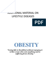 Additional Material On Lifestyle Diseases