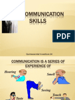 Communication Skills: Quintessential Investiture 24