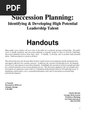 Succession Planning