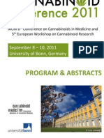 Cannabinoid Conference Bonn 2011 Programs and Abstracts Book
