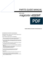 Konika Minolta MC 4690MF Manual de Servicio