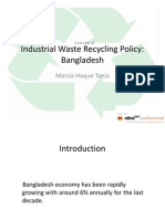 Industrial Waste Recycling Policy Overview 