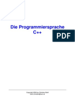 Die Programmiersprache C++