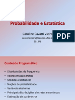 Probabilidade e EstatísticaIII