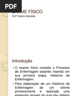 EXAME FÍSICO