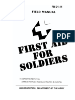 Us Army Fm 2111 First Aid for Soldiers